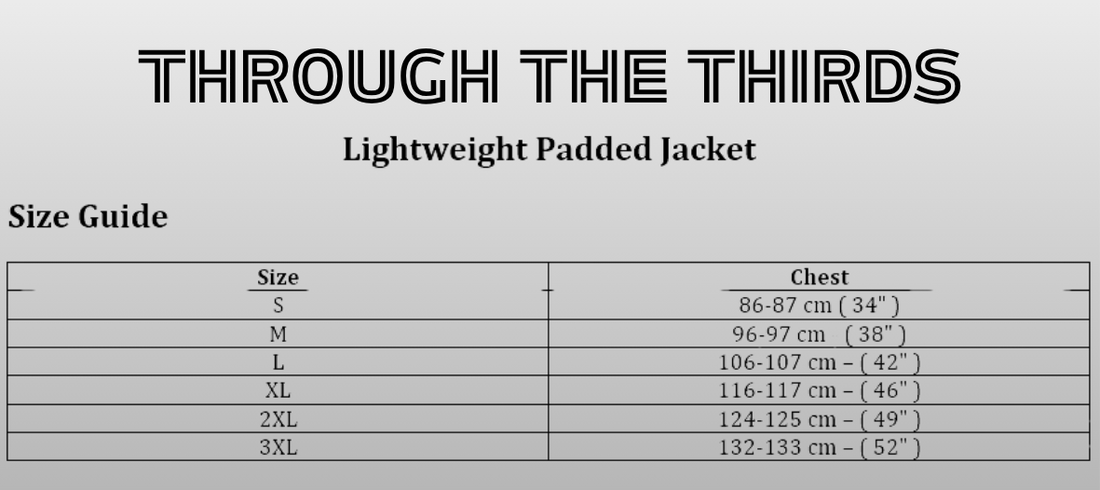 PTFC Lightweight Padded Jacket